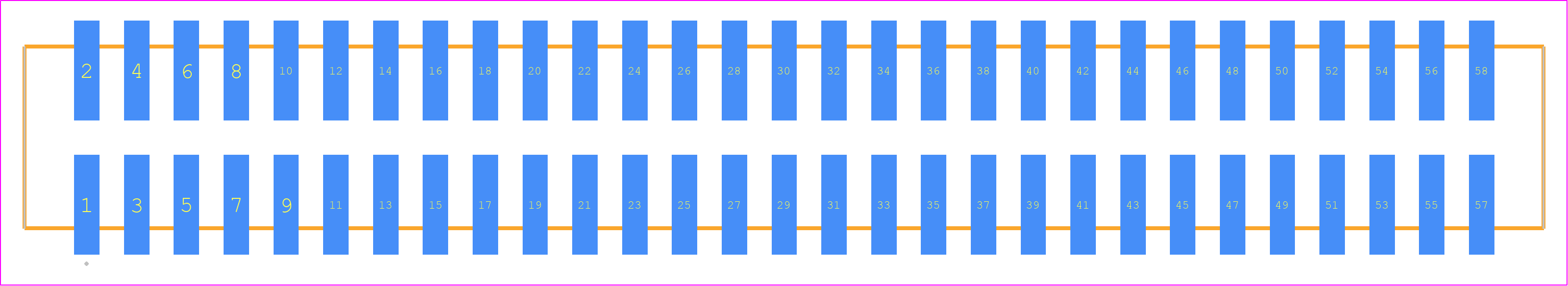 HTSS-129-01-T-DV-P-TR - SAMTEC PCB footprint - Other - Other - HTSS-129-01-YY-DV-P-TR