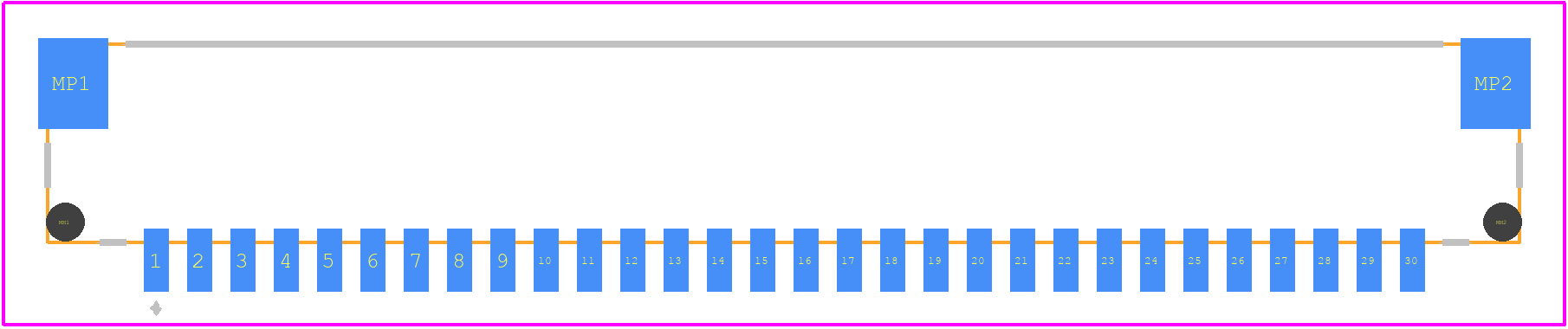 DF14-30P-1.25H(56) - Hirose PCB footprint - Other - Other - DF14-30P-1.25H(56)-3