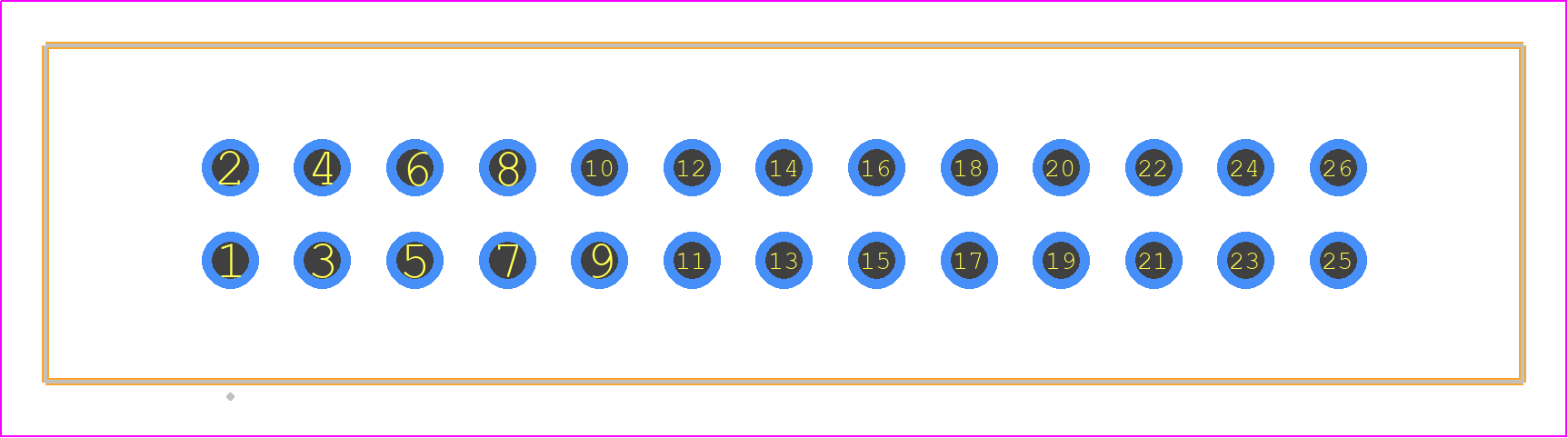 TST-113-04-S-D - SAMTEC PCB footprint - Other - Other - TST-113-XX-Y-D