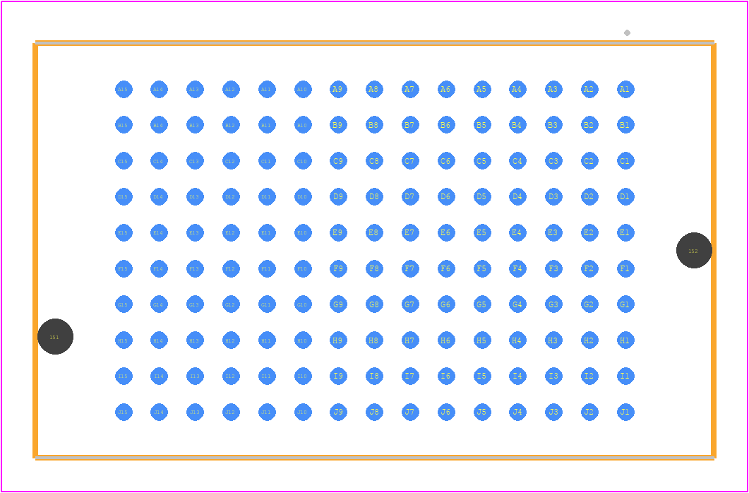 SEAM-15-05.5-S-10-2-A-TR - SAMTEC PCB footprint - Other - Other - SEAM-15-XX.X-YYY-10-2-A-TR