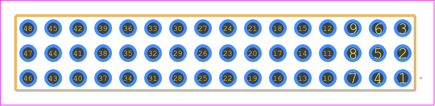 QTT-16-01-L-T - SAMTEC PCB footprint - Other - Other - QTT-16-XX-Y-T
