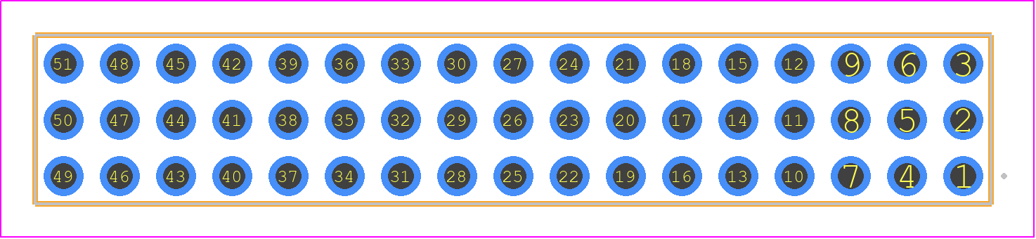 QTT-17-04-L-T - SAMTEC PCB footprint - Other - Other - QTT-17-XX-Y-T