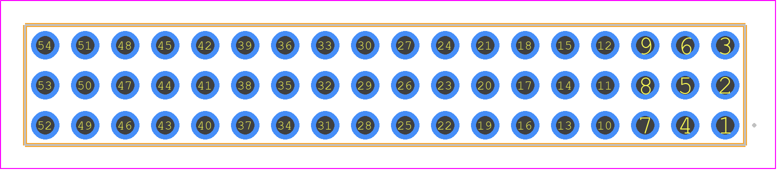 QTT-18-03-F-T - SAMTEC PCB footprint - Other - Other - QTT-18-XX-Y-T