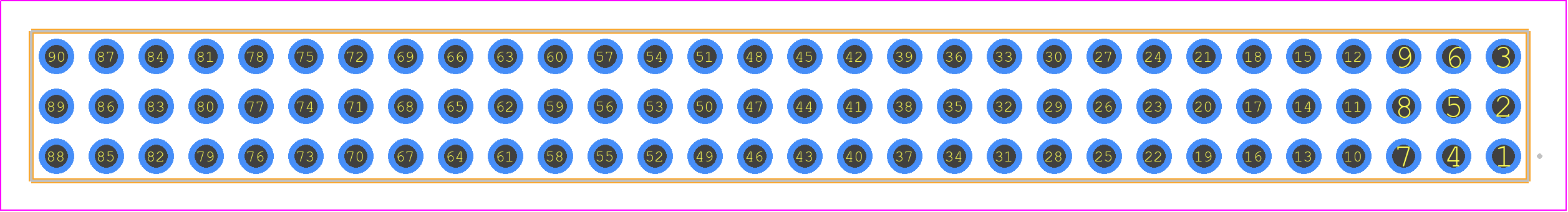 QTT-30-02-G-T - SAMTEC PCB footprint - Other - Other - QTT-30-XX-Y-T