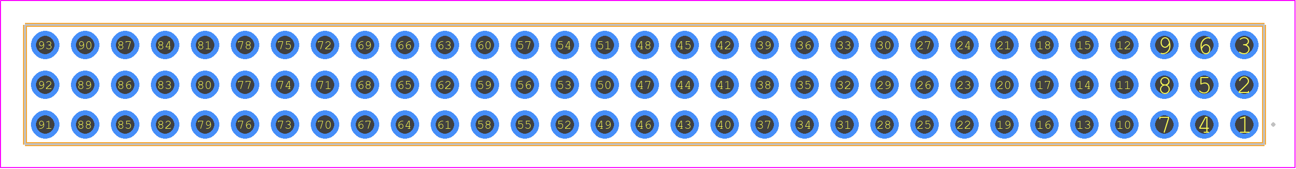 QTT-31-03-F-T - SAMTEC PCB footprint - Other - Other - QTT-31-XX-Y-T