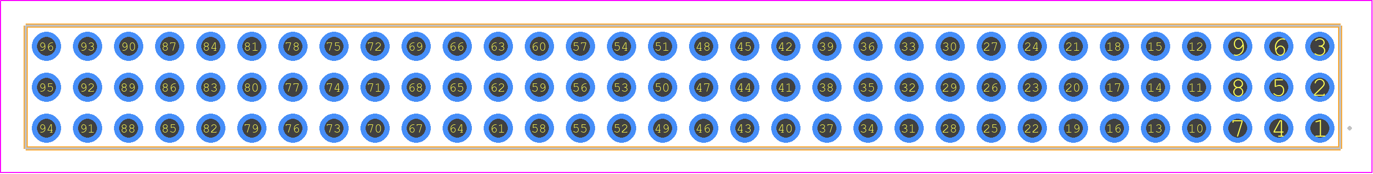 QTT-32-02-S-T - SAMTEC PCB footprint - Other - Other - QTT-32-XX-Y-T
