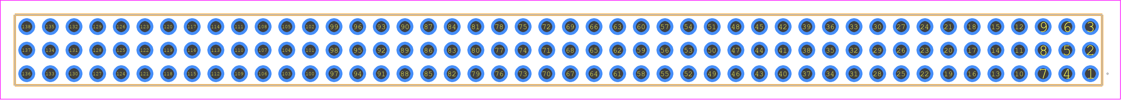 QTT-46-03-G-T - SAMTEC PCB footprint - Other - Other - QTT-46-XX-Y-T