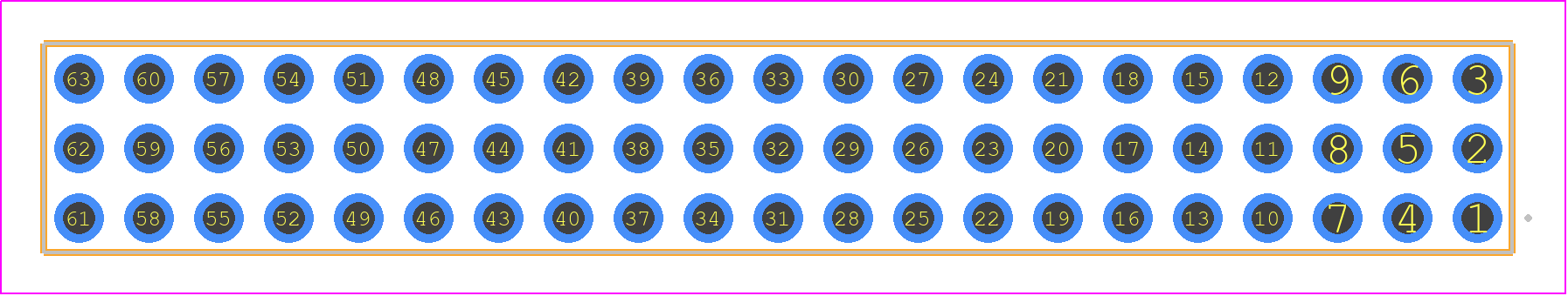 QTT-121-01-F-T - SAMTEC PCB footprint - Other - Other - QTT-121-XX-Z-T