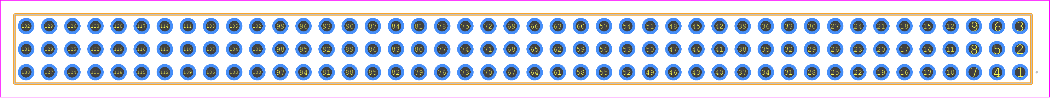 QTT-144-03-F-T - SAMTEC PCB footprint - Other - Other - QTT-144-XX-Z-T