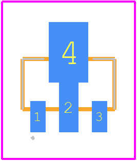 GALI-5F+ - Mini-Circuits PCB footprint - Other - Other - GALI-5F+-2