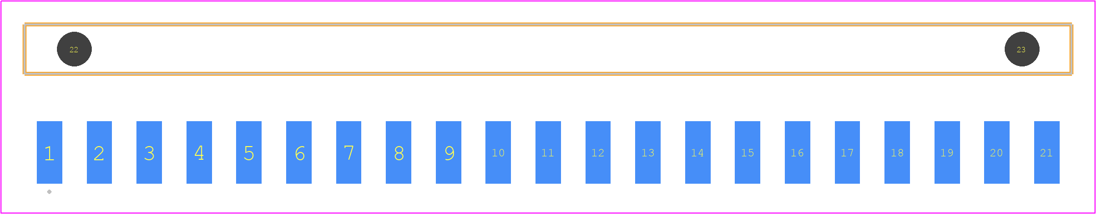 TSM-121-05-STL-SH-A - SAMTEC PCB footprint - Other - Other - TSM-121-YY-ZZZ-SH-A