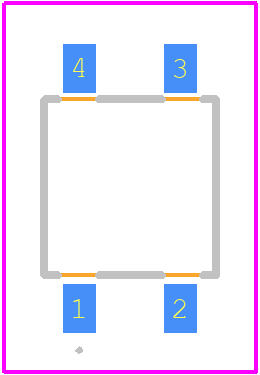 APV2121S - Panasonic PCB footprint - Other - Other -  SOP4-pin