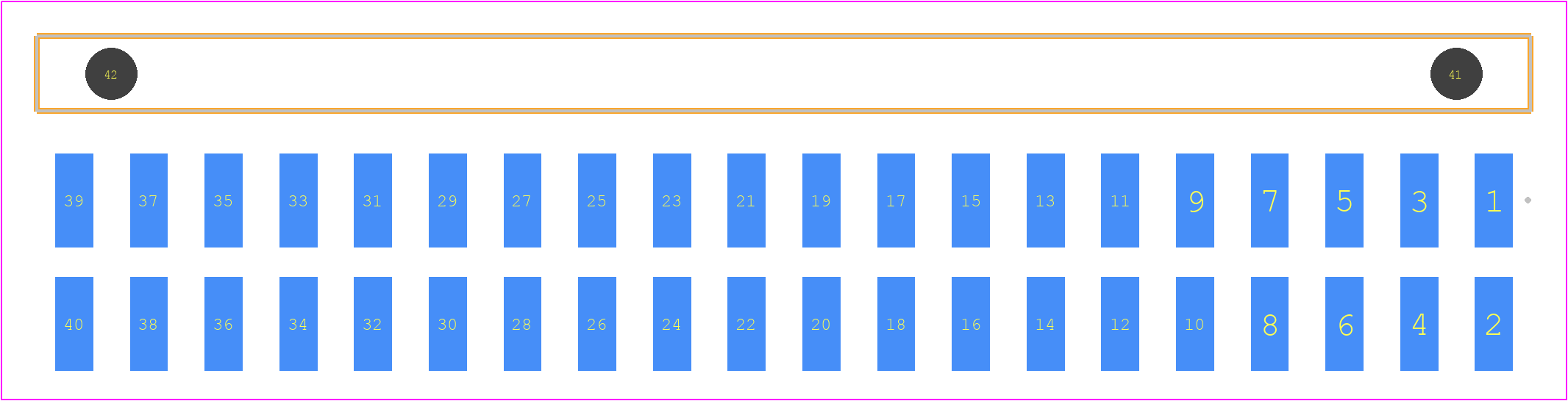 TSM-120-03-L-DH-A-P-TR - SAMTEC PCB footprint - Other - Other - TSM-120-ZZ-YYY-DH-A-P-TR