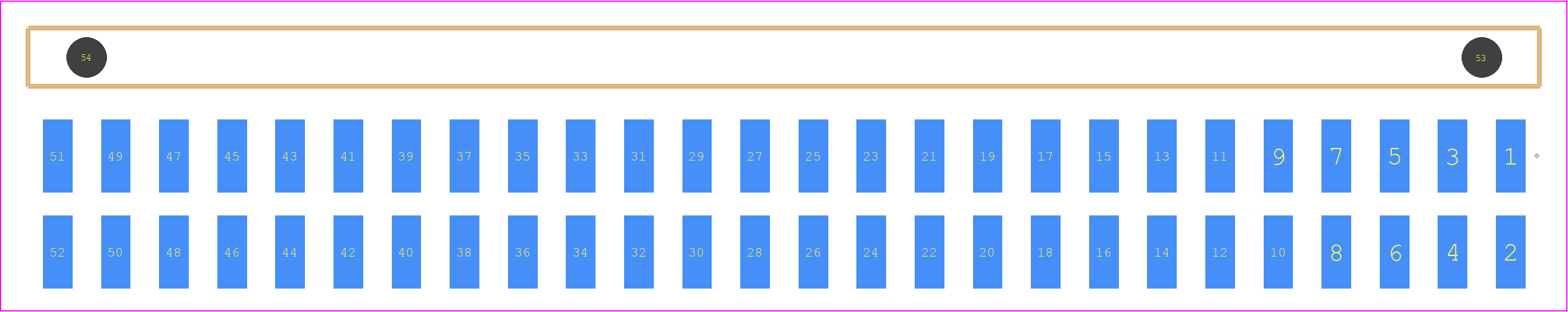 TSM-126-01-STL-DH-A-P-TR - SAMTEC PCB footprint - Other - Other - TSM-126-ZZ-YYY-DH-A-P-TR