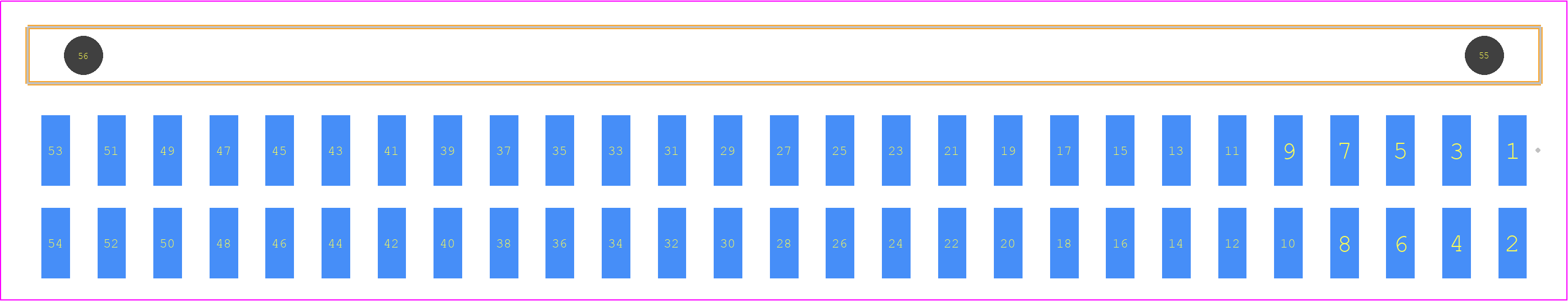 TSM-127-02-SM-DH-A-P-TR - SAMTEC PCB footprint - Other - Other - TSM-127-ZZ-YYY-DH-A-P-TR