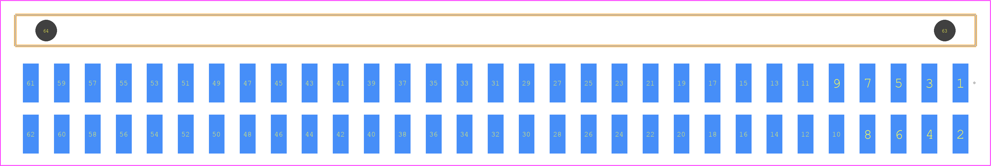 TSM-131-01-TL-DH-A-P-TR - SAMTEC PCB footprint - Other - Other - TSM-131-ZZ-YYY-DH-A-P-TR