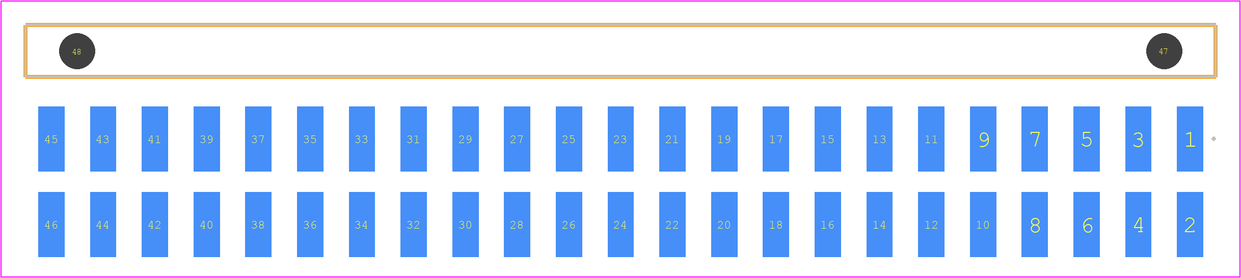 TSM-123-04-SS-DH-A-K-TR - SAMTEC PCB footprint - Other - Other - TSM-123-ZZ-YYY-DH-A-K-TR