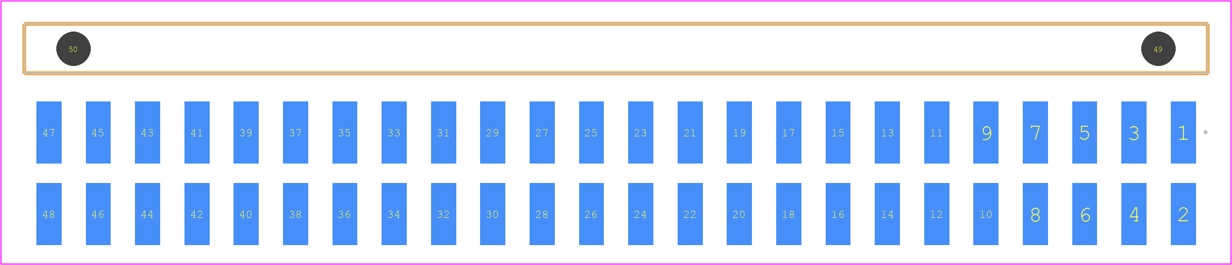 TSM-124-02-TM-DH-A-K-TR - SAMTEC PCB footprint - Other - Other - TSM-124-ZZ-YYY-DH-A-K-TR