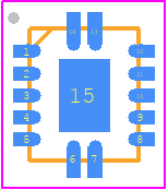74HCT08BQ-Q100,115 - Nexperia PCB footprint - Quad Flat No-Lead - Quad Flat No-Lead - DHVQFN14
