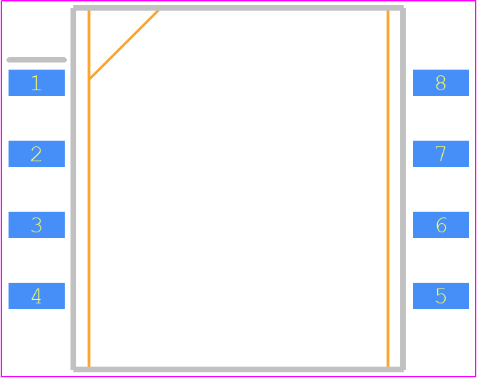 NA5743-ALB - COILCRAFT PCB footprint - Small Outline Packages - Small Outline Packages - NA5743-ALB