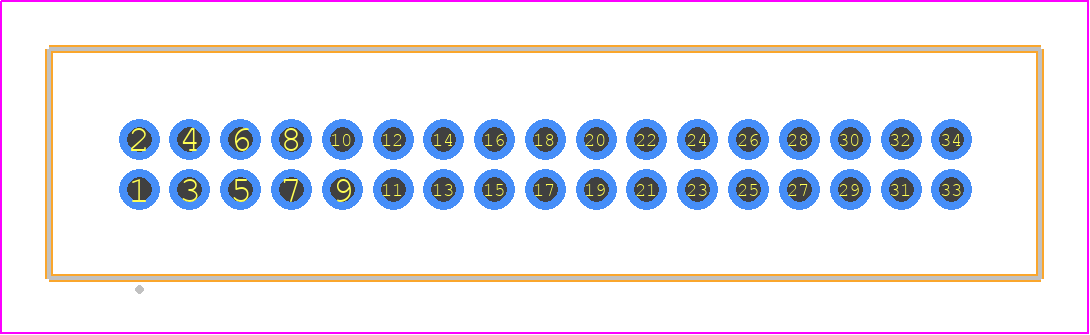 TFM-117-21-S-D - SAMTEC PCB footprint - Other - Other - TFM-117-XX-YYY-D