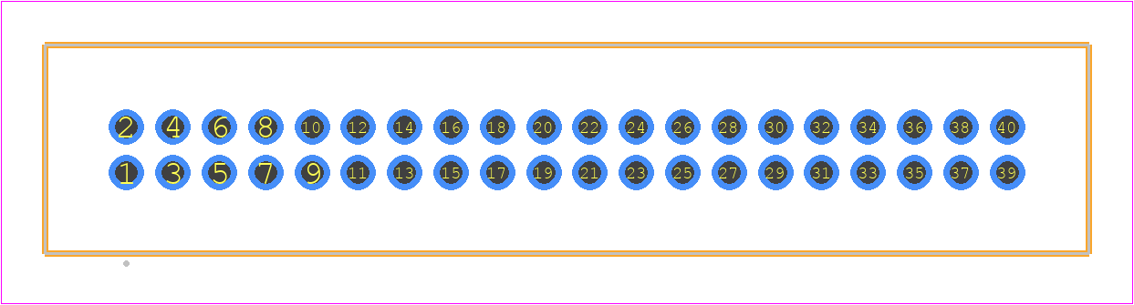 TFM-120-13-S-D - SAMTEC PCB footprint - Other - Other - TFM-120-XX-YYY-D
