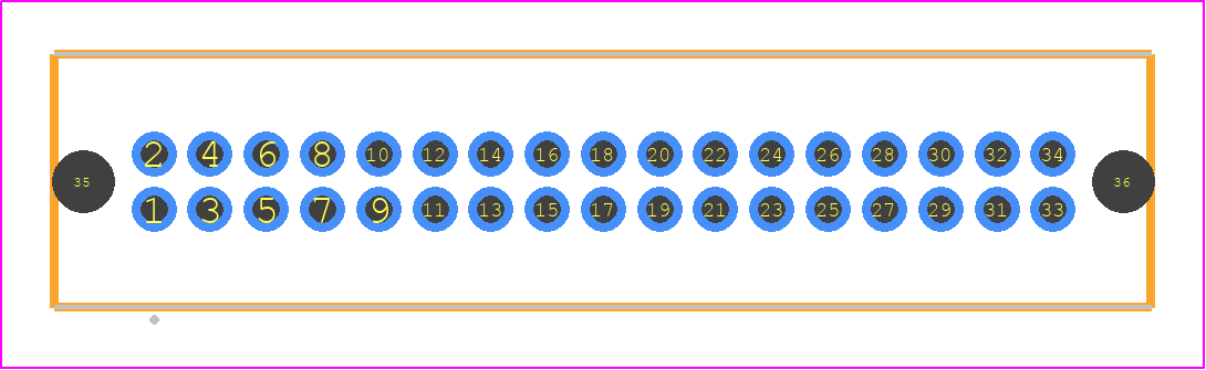 TFM-117-01-STL-D-A-P-TR - SAMTEC PCB footprint - Other - Other - TFM-117-XX-YYY-D-A-P-TR