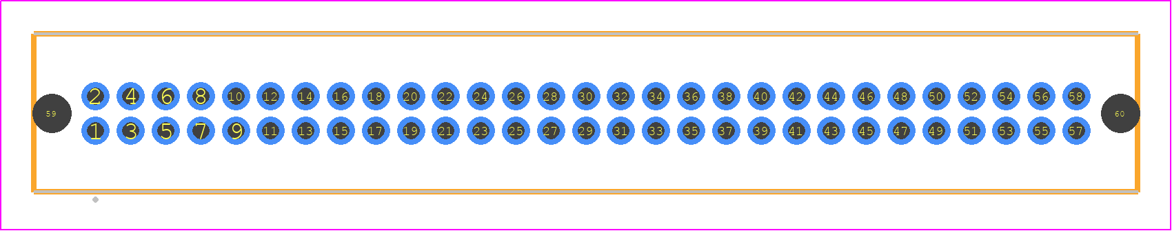 TFM-129-01-S-D-A-P-TR - SAMTEC PCB footprint - Other - Other - TFM-129-XX-YYY-D-A-P-TR