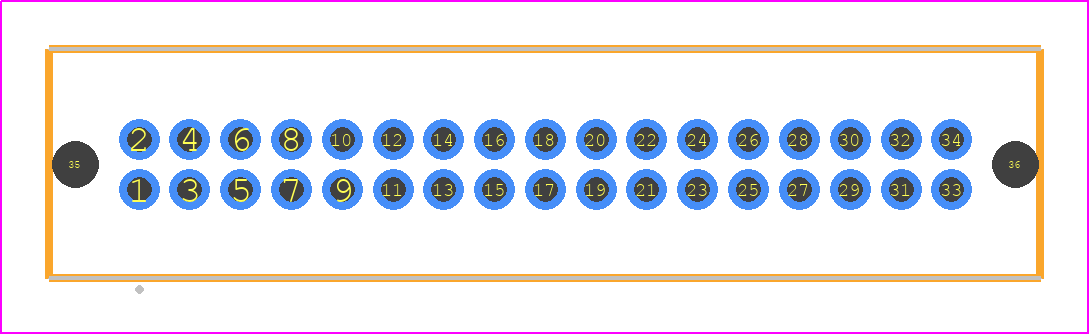 TFM-117-04-F-D-LC - SAMTEC PCB footprint - Other - Other - TFM-117-ZZ-YYY-D-LC