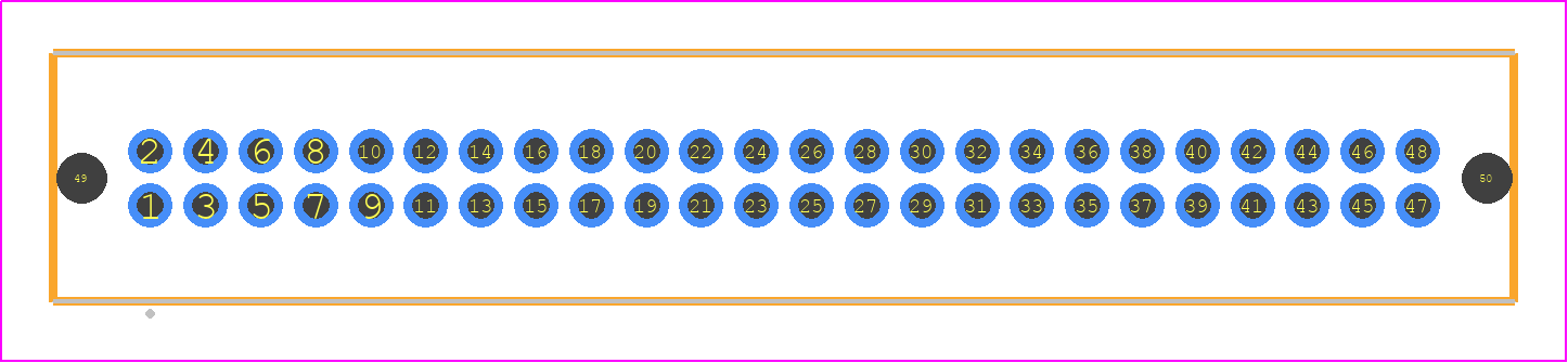 TFM-124-05-STL-D-LC - SAMTEC PCB footprint - Other - Other - TFM-124-ZZ-YYY-D-LC