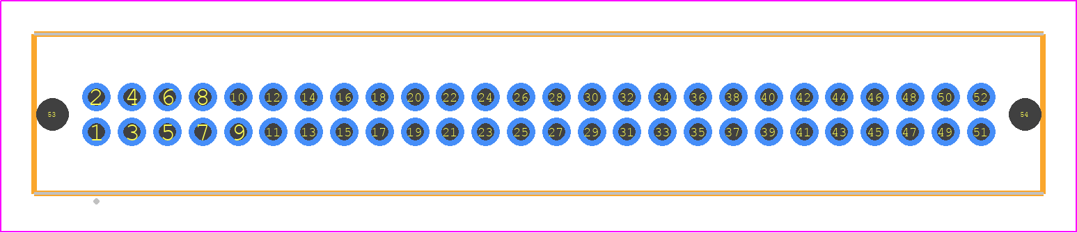 TFM-126-04-H-D-LC - SAMTEC PCB footprint - Other - Other - TFM-126-ZZ-YYY-D-LC