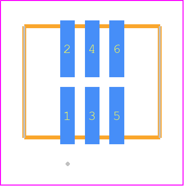 TFM-103-02-H-D - SAMTEC PCB footprint - Other - Other - TFM-103-ZZ-XXX-D