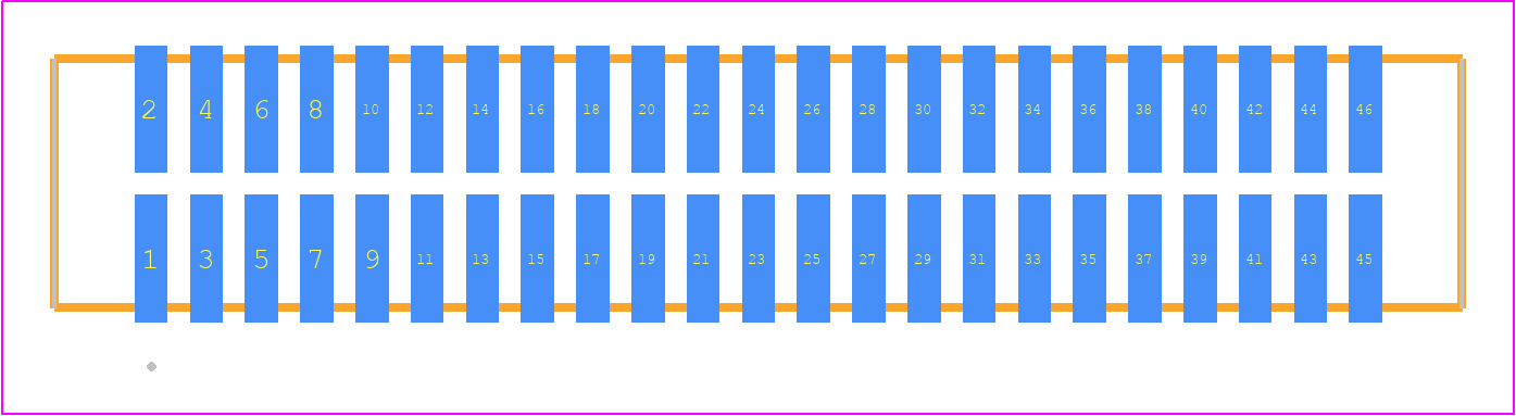 TFM-123-32-F-D - SAMTEC PCB footprint - Other - Other - TFM-123-ZZ-XXX-D