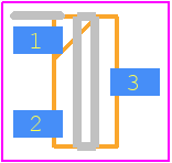 LR431APTLT1G - onsemi PCB footprint - SOT23 (3-Pin) - SOT23 (3-Pin) - SOT-23+--+/-