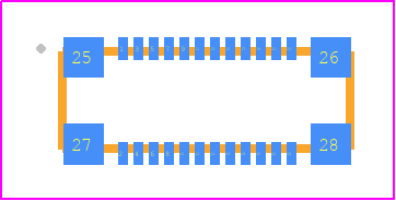 AXE724127 - Panasonic PCB footprint - Other - Other - AXE724127