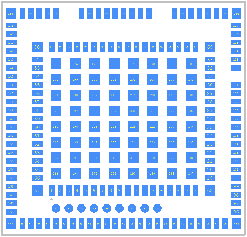 WP7702 - SIERRA WIRELESS PCB footprint - Other - Other - WP7502