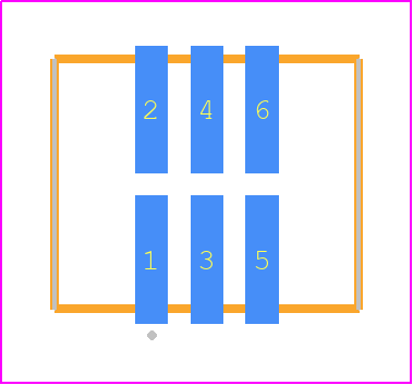 TFM-103-22-S-D-P - SAMTEC PCB footprint - Other - Other - TFM-103-ZZ-XXX-D-P
