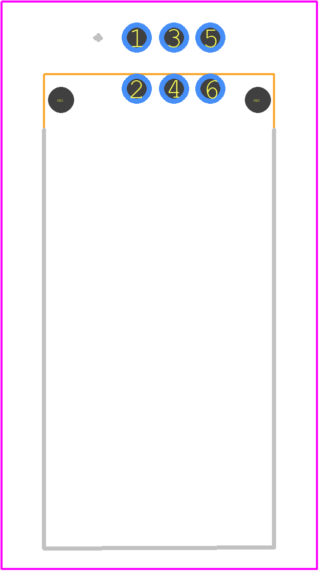 1-2208636-1 - TE Connectivity PCB footprint - Other - Other - 1-2208636-1-2