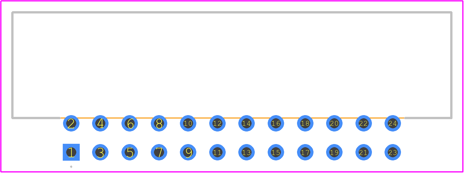 2-1761605-8 - TE Connectivity PCB footprint - Other - Other - 2-1761605-8-3