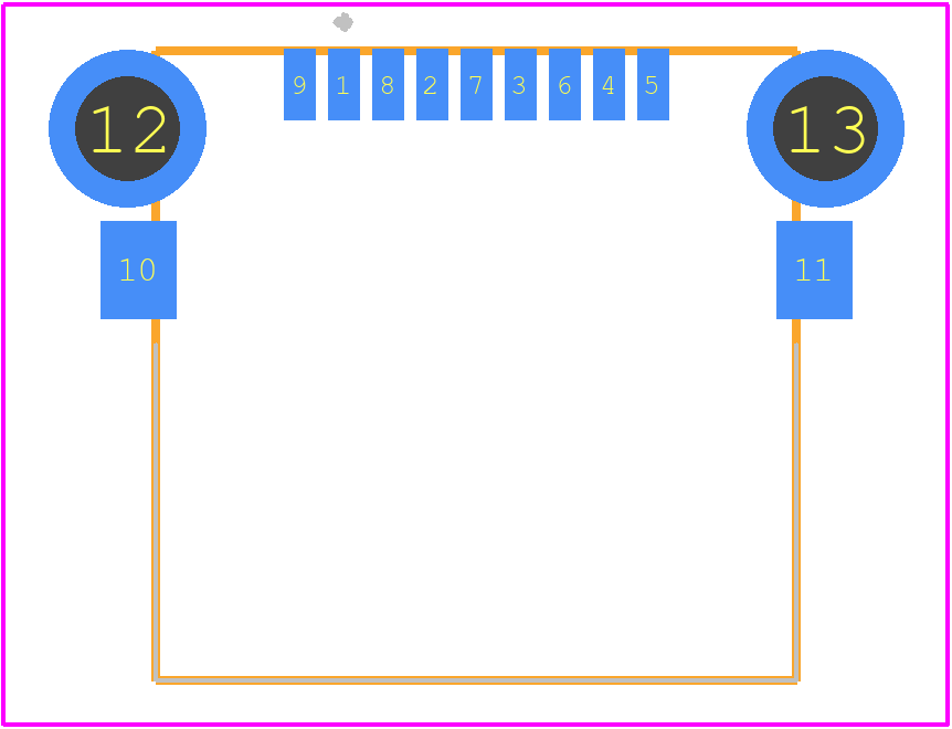 AUSB3-AFN-PSP1 - ASSMANN WSW components GmbH PCB footprint - Other - Other - AUSB3-AFN-PSP1-2