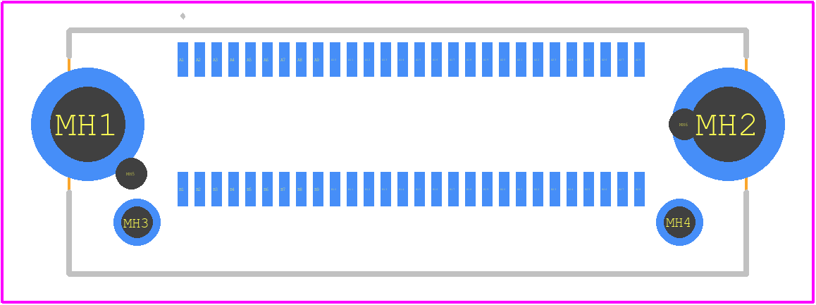 2332141-3 - TE Connectivity PCB footprint - Other - Other - 2332141-3-2