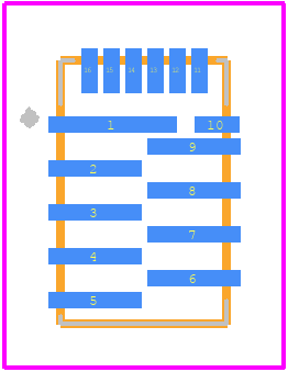 VT1697SBFQX - Analog Devices PCB footprint - Other - Other - VT1697SBFQX-2