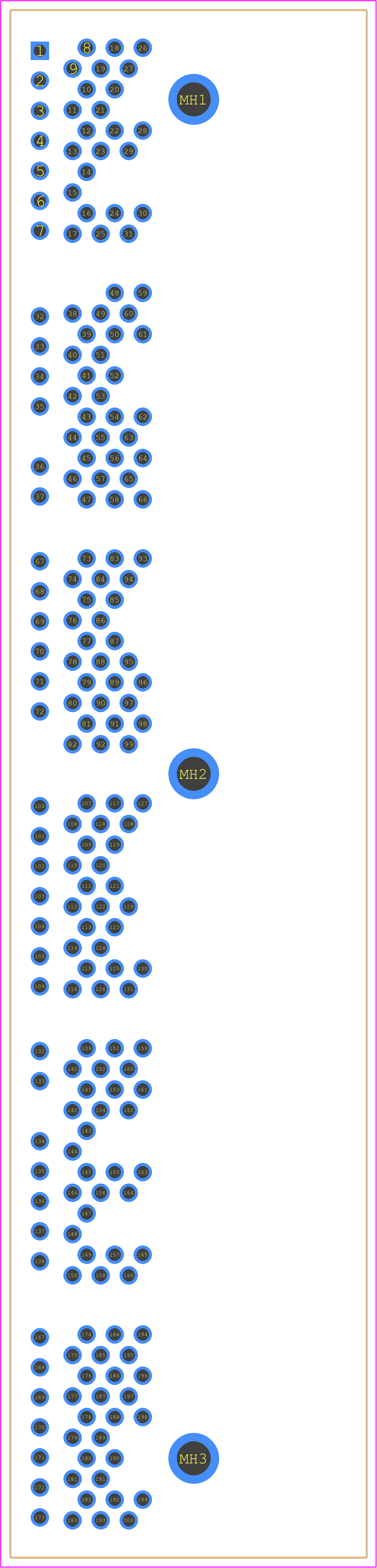 1473649-2 - TE Connectivity PCB footprint - Other - Other - 1473649-2-1