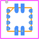 MP3306EG-LF-Z - Monolithic Power Systems (MPS) PCB footprint - Quad Flat No-Lead - Quad Flat No-Lead - QFN12