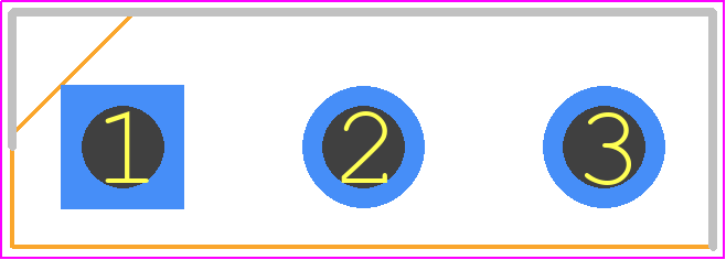 IRF100P219XKMA1 - Infineon PCB footprint - Transistor Outline, Vertical - Transistor Outline, Vertical - 3-Pin TO-247AC