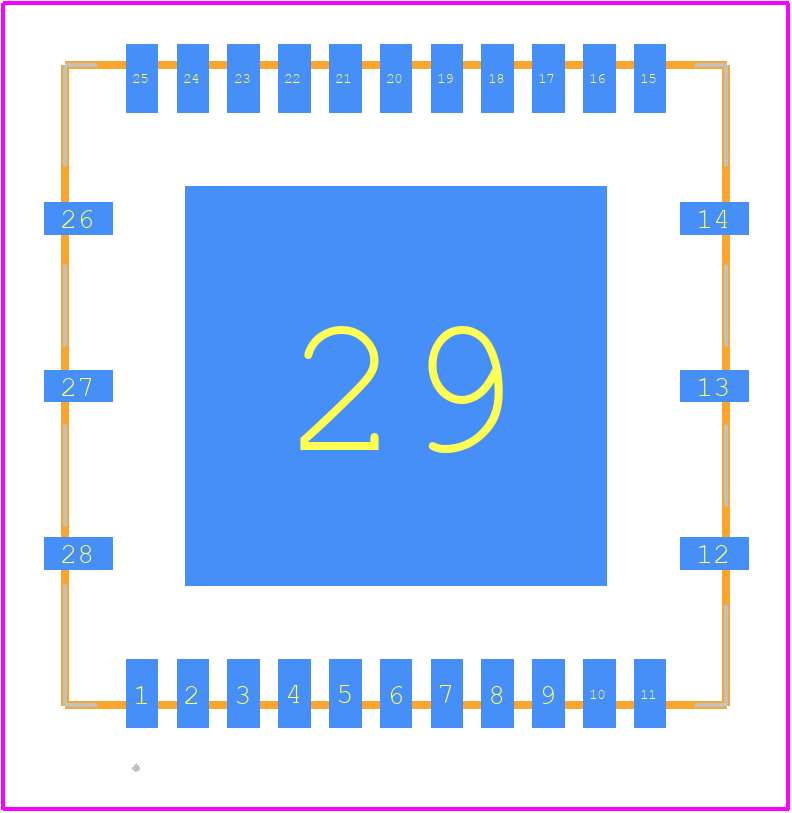 SEPS-8-153+ - Mini-Circuits PCB footprint - Other - Other - SEPS-8-153+-1