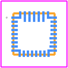 PQ25792RQMT - Texas Instruments PCB footprint - Other - Other - RQM0029A