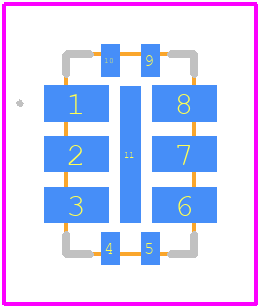 SIT3521 - SiTime PCB footprint - Other - Other - SIT3521-3