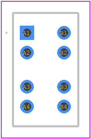 HPTS-3-S-D-VT - SAMTEC PCB footprint - Other - Other - HPTS-3-S-D-VT-2