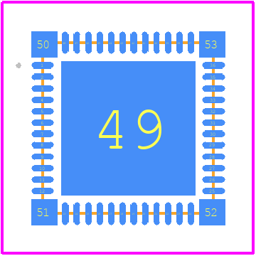 PIC24FJ128GU405-I/M4 - Microchip PCB footprint - Other - Other - PIC24FJ128GU405-I/M4-3